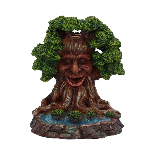 Beautifully crafted Green Man Backflow Incense Burner.