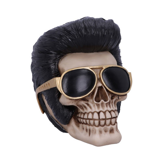 Elvis Presley Inspired Skull.