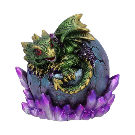 Green Dragonling Crystal Figurine.
