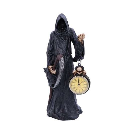 Reaper Holding Clock Figurine.