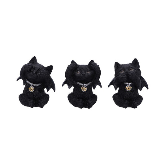 Vampire cat figurines.