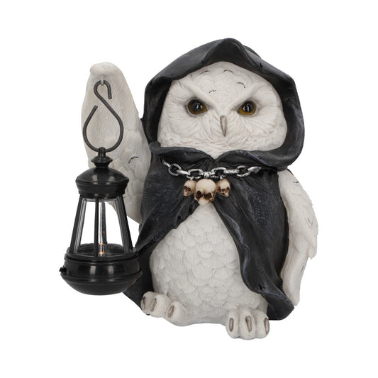 Quirky Grim Reaper Owl Figurine.