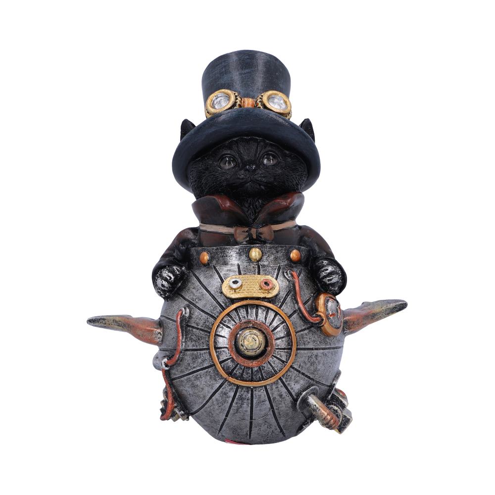 Steampunk Cat Figurine