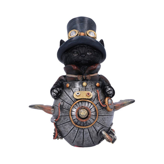 Steampunk Cat Figurine