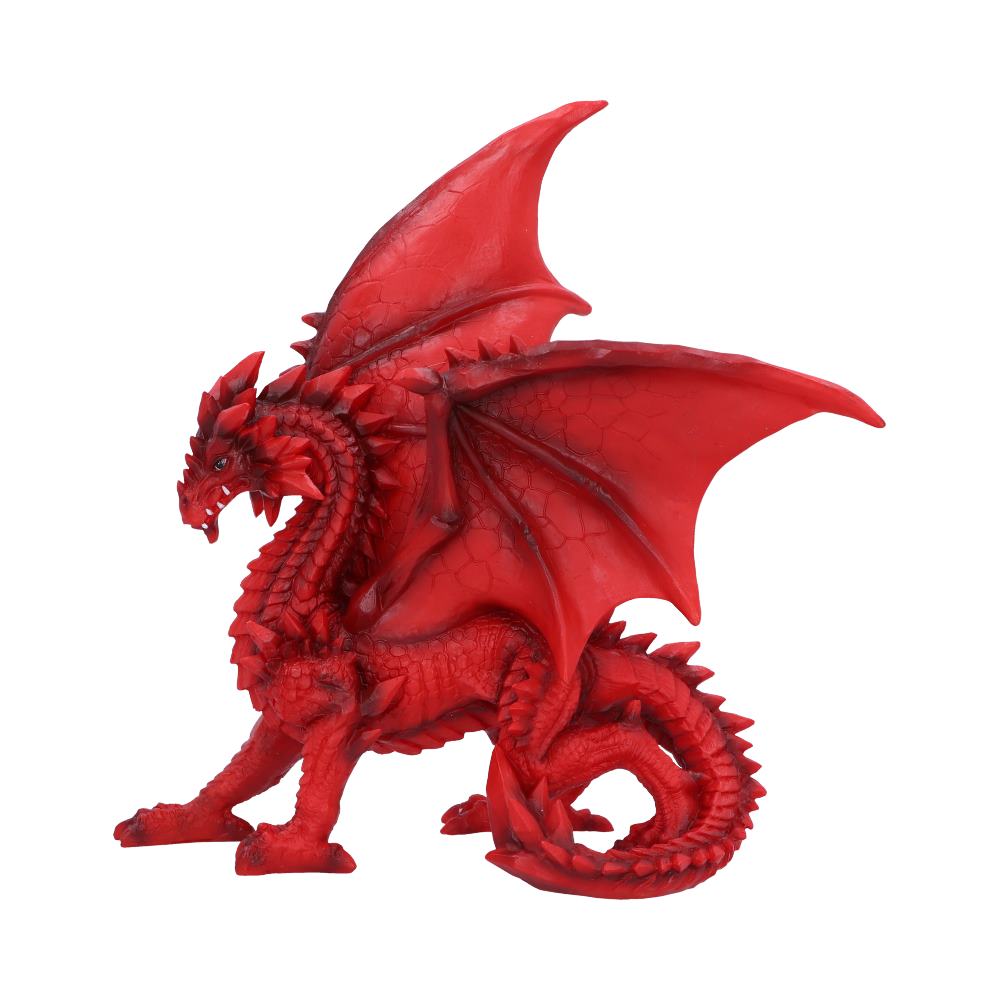 Red dragon figurine