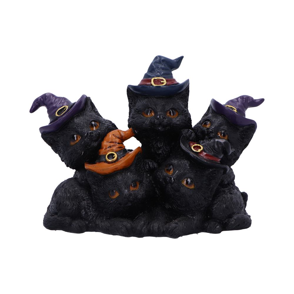Witchy Black Cats Figurine