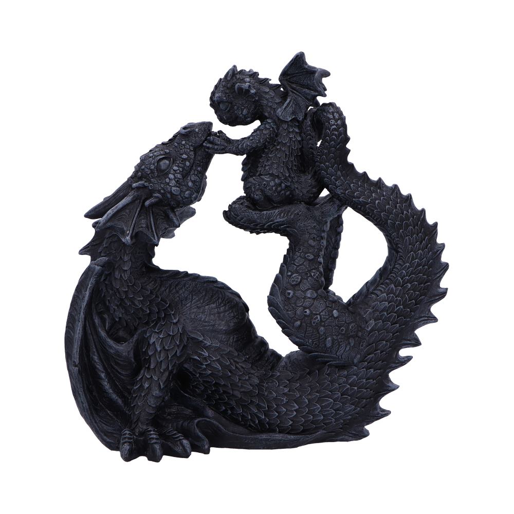 Drakaina holding her dragonling