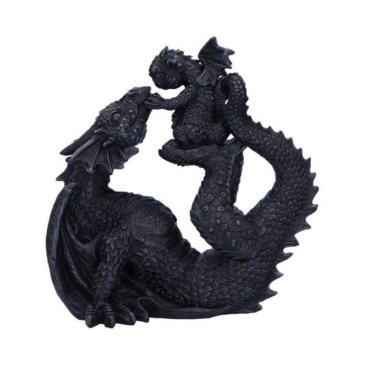 Drakaina holding her dragonling